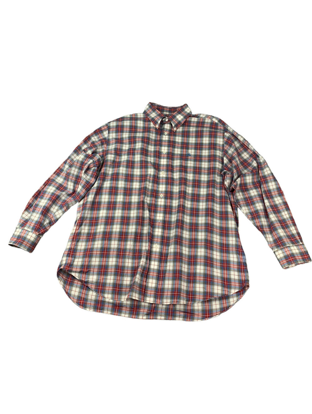 Brooks Brothers Long Sleeve Button Down Madison Shirt, Plaid, Men's Size XL, USA